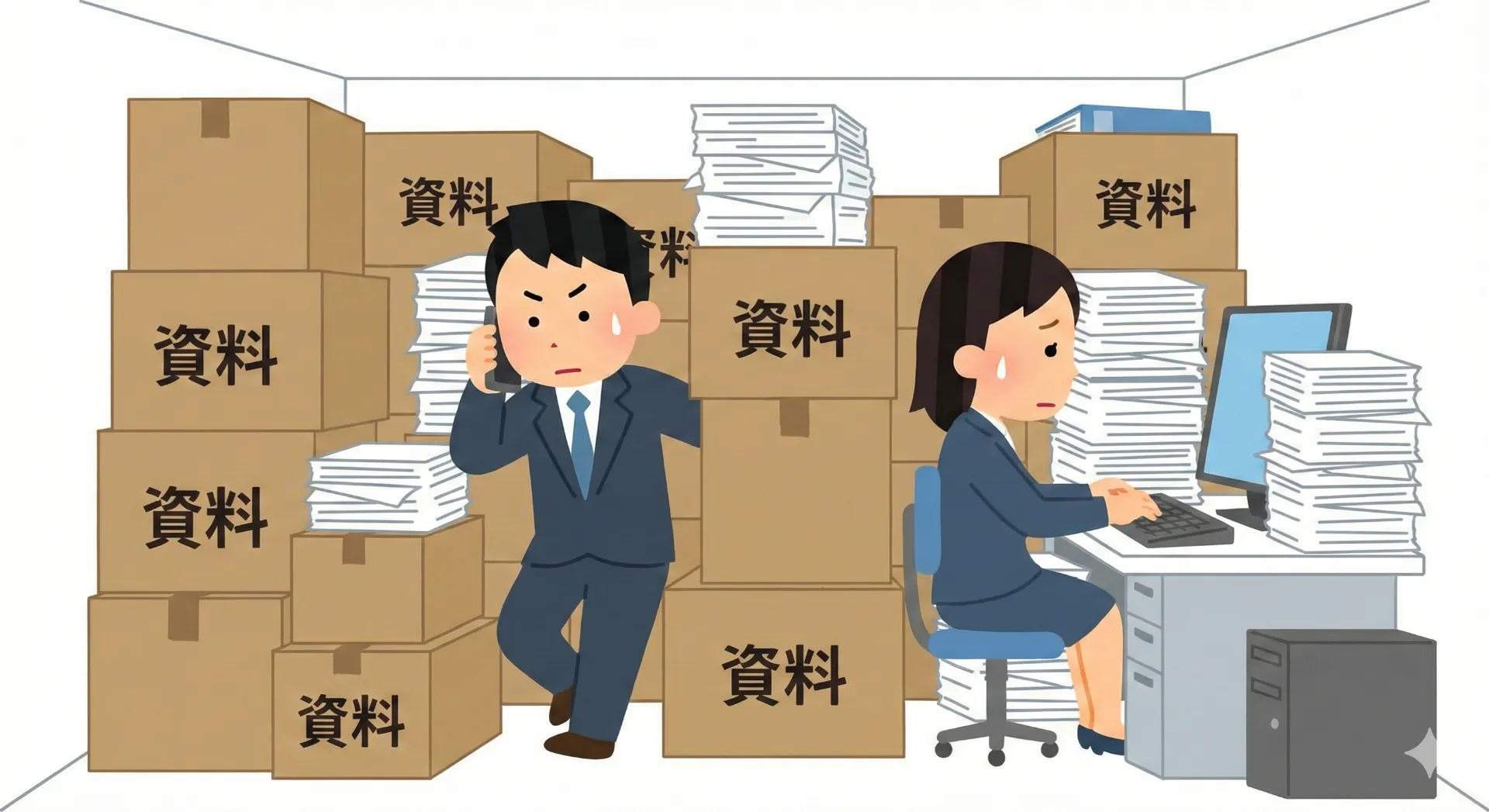 【繁忙期の洗礼】足の踏み場もないワンルーム。新人スタッフと乗り越えた「確定申告地獄」